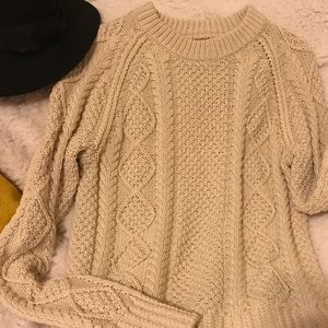 L.L. Bean vintage heritage fisherman’s sweater